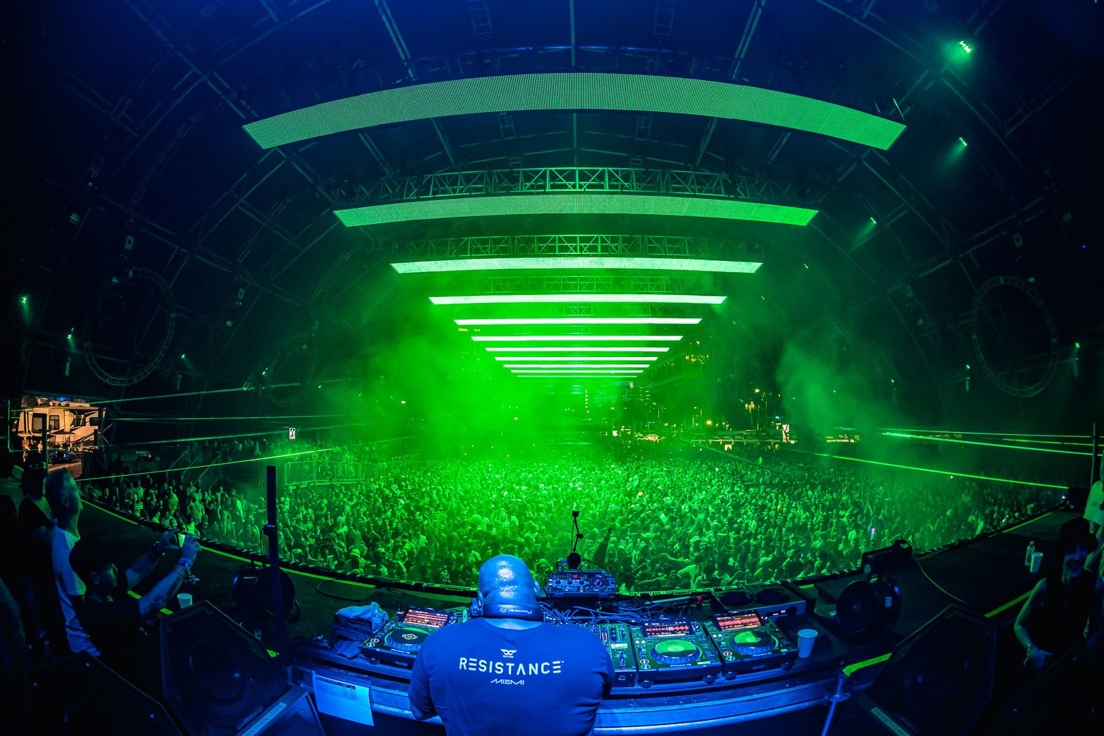 ODESZA The Last Goodbye Tour — Beware video, ROE Vanish V8T LED wall